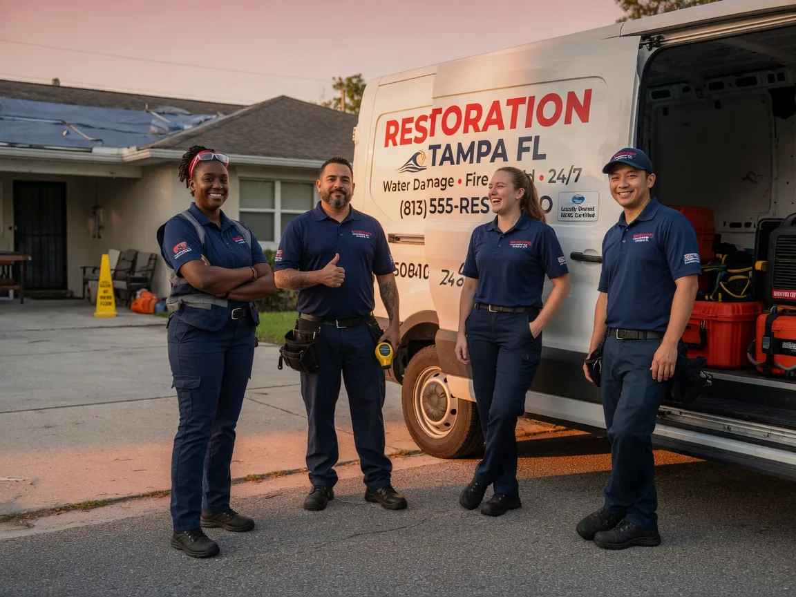 Water Damage Restoration company in Linden, TN